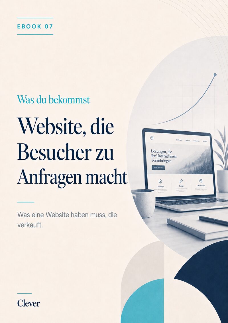 Website, die Anfragen bringt