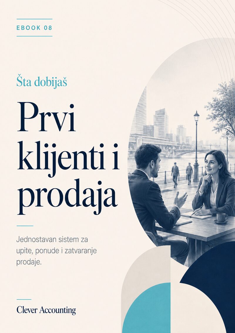 Prvi klijenti i prodaja